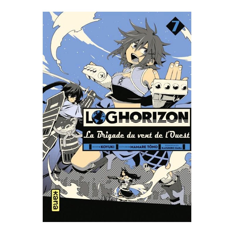 log Horizon, Brigade du Vent de l'Ouest, manga, shonen, 9782505068877