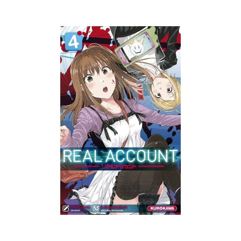 Real Account, manga, shonen, 9782368523728