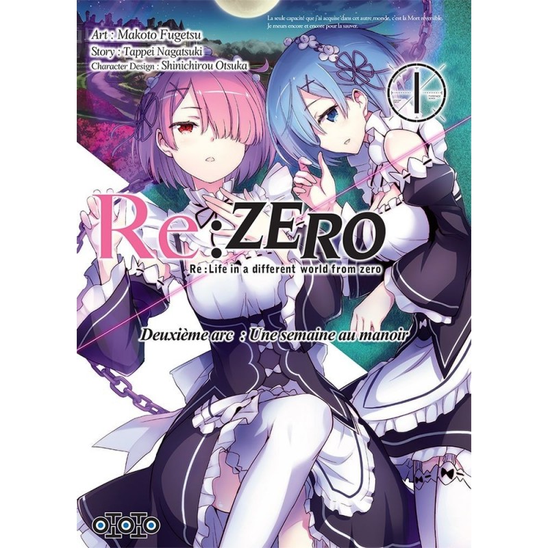 Re:Zero, manga, shonen, ototo, 9782377170357
