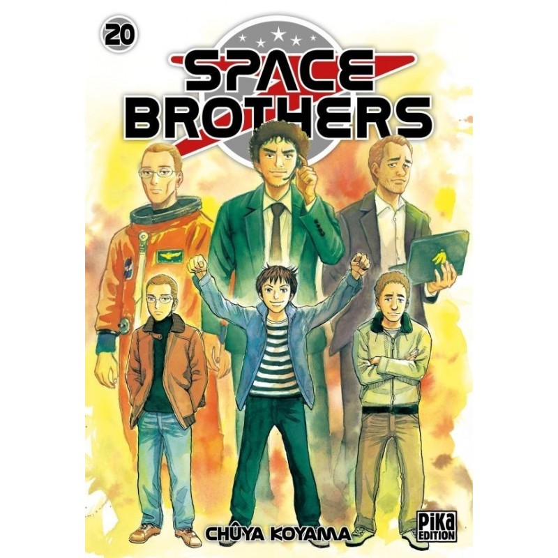 Space Brothers, manga, seinen, 9782811635961