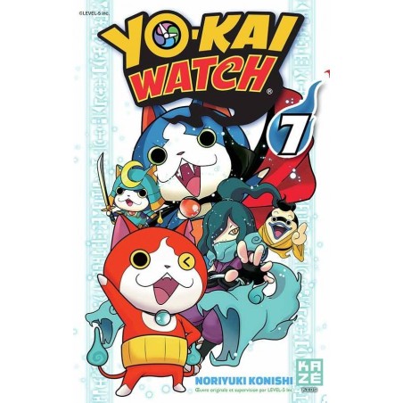 yo-kai watch, manga, kaze, jeunesse, 9782820328861