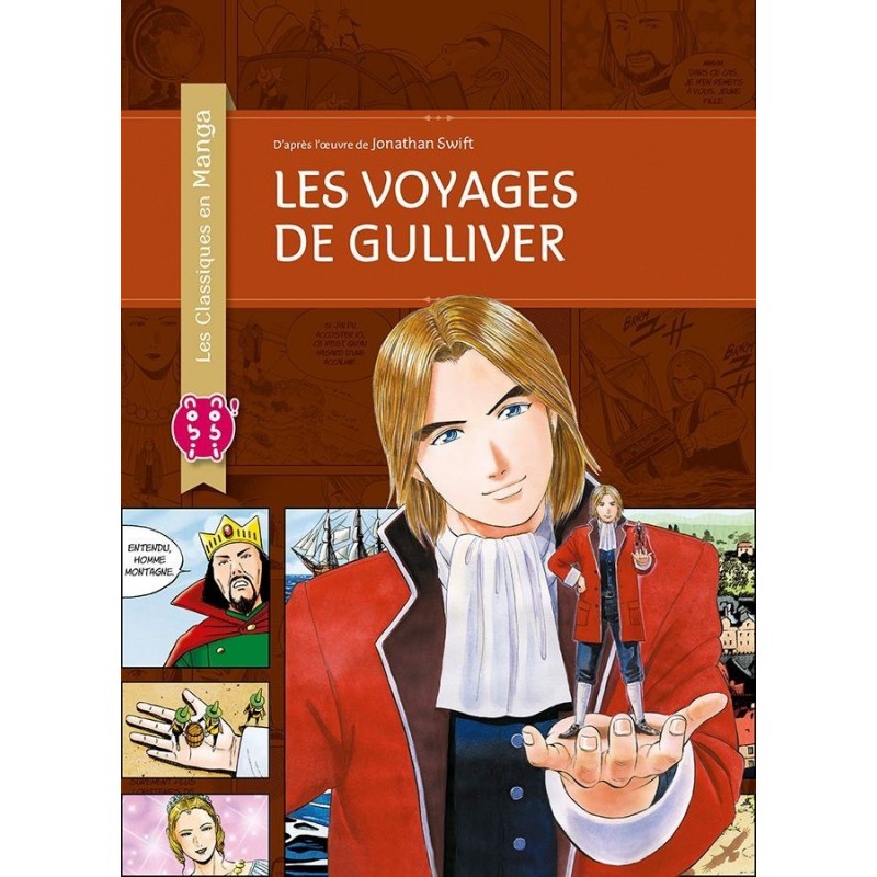 Voyages de Gulliver, manga, jeunesse, 9782373491548 Voyages de Gulliver, manga, jeunesse, 9782373491548