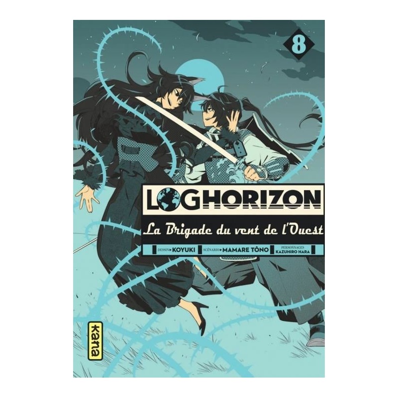 Log Horizon - La Brigade du Vent de l'Ouest T.08