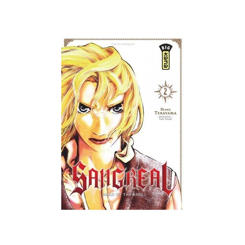 Sangreal, kana, seinen, manga, 9782505069942