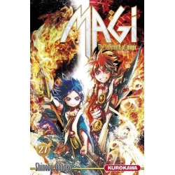 Magi, The Labyrinth of Magic, manga, shonen, kurokawa, 9782368524619