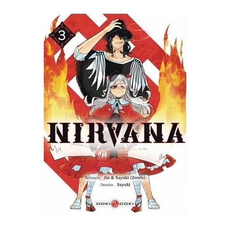 Nirvana, manga, shonen, 9782818944226
