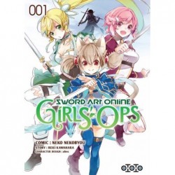 Sword Art Online - Girls Ops, manga, shonen, 9782505070924