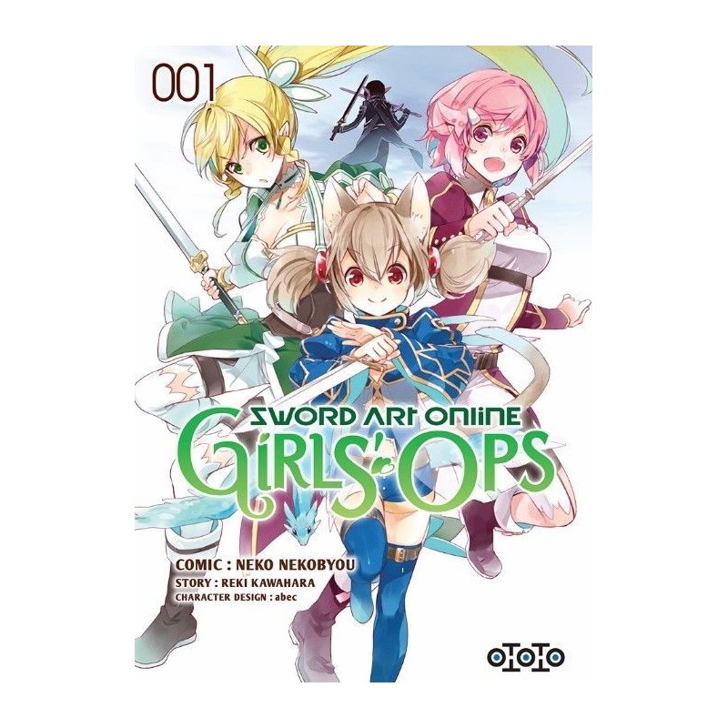 Sword Art Online - Girls Ops, manga, shonen, 9782505070924