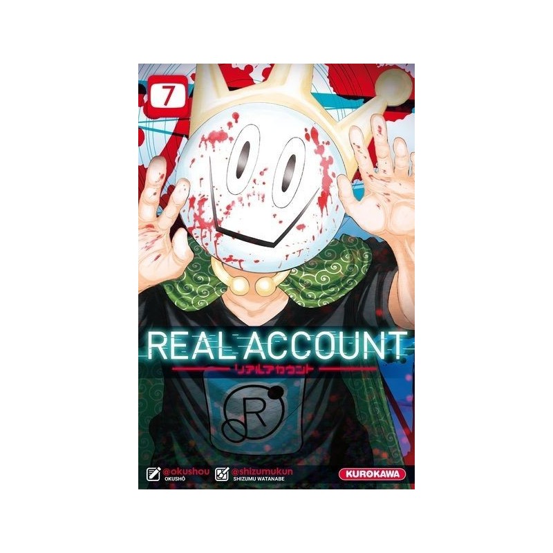 Real Account, manga, shonen, 9782368525395 Real Account, manga, shonen, 9782368525395