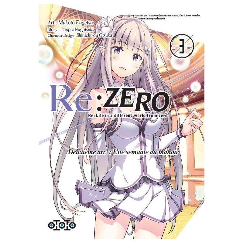 Re Zero, Deuxième Arc, manga, seinen, 9782377170821