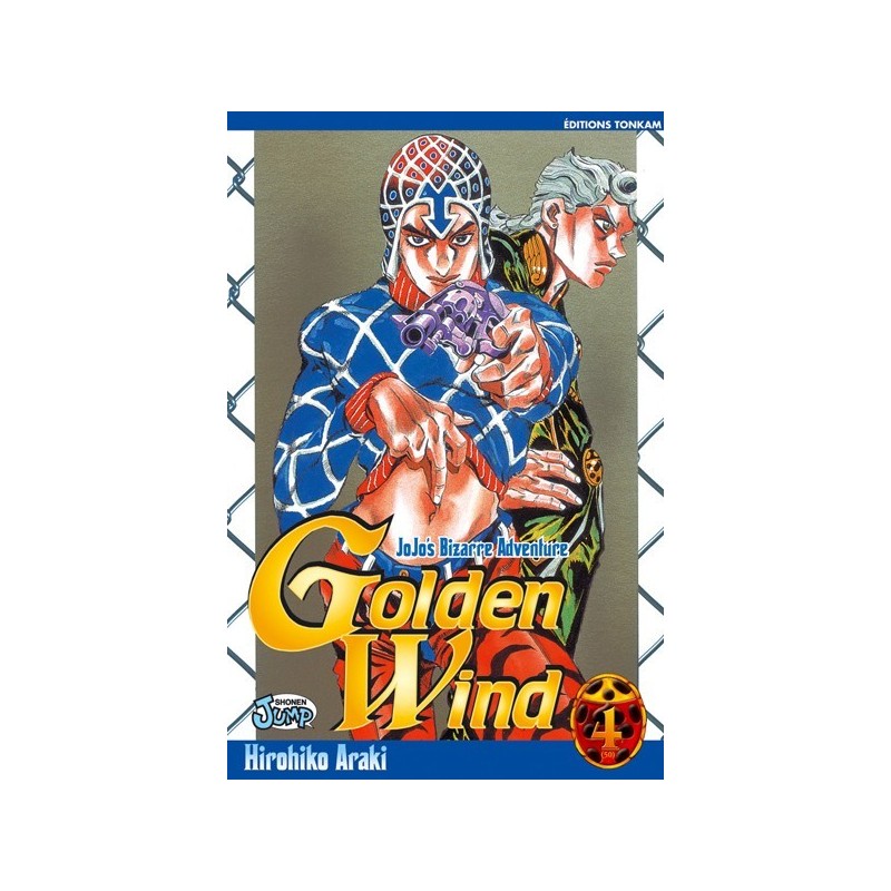 Golden Wind, Jojo's bizarre adventure, manga, shonen, 9782845809109