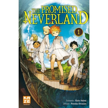 The Promised Neverland, manga, shonen, kaze, 9782820332233