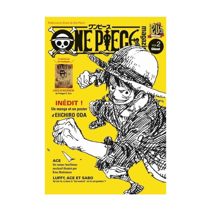 One piece magazine, manga, shonen, glenat, 9782344027615