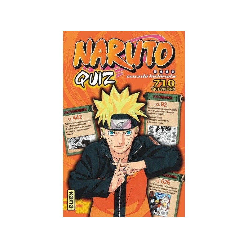 Naruto - Quiz Book