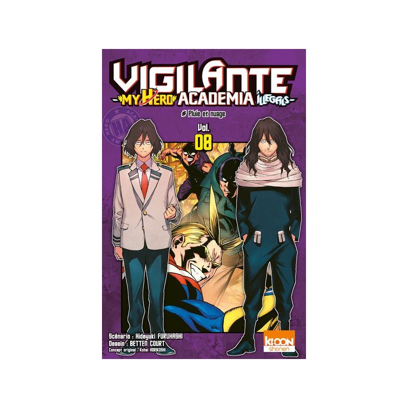 Vigilante My Hero Academia Illegals T.08