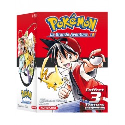 COFFRET POKEMON LA GRANDE AVENTURE (TOMES 1-2-3 + GUIDE)