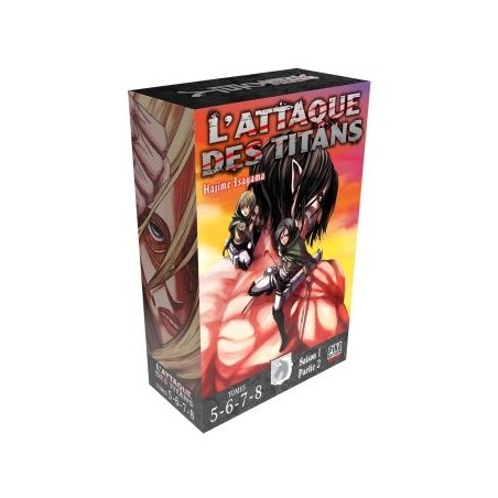 Attaque Des Titans (l') - Coffret - Saison 1 T.02