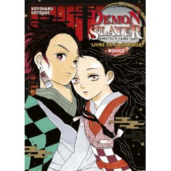 Demon Slayer : Livre de coloriage - Rouge