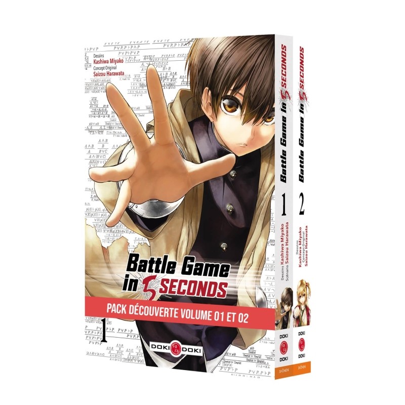 Battle Game in 5 Seconds T.01 et 02 Pack découverte.