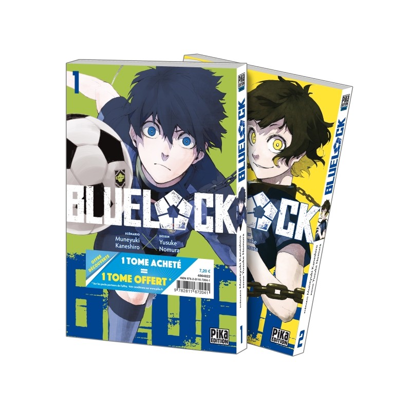 Blue Lock Pack Offre Découverte T.01 et T.02 Blue Lock Pack Offre Découverte T.01 et T.02