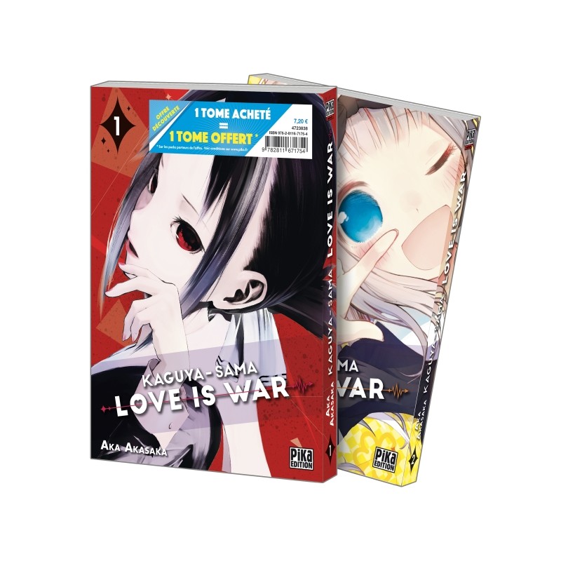 Kaguya-sama: Love is War Pack Offre Découverte T.01 et T.02