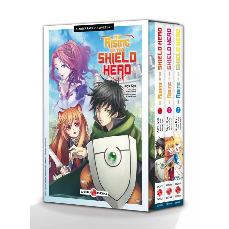 The Rising of the Shield Hero - Starter pack T.01-03