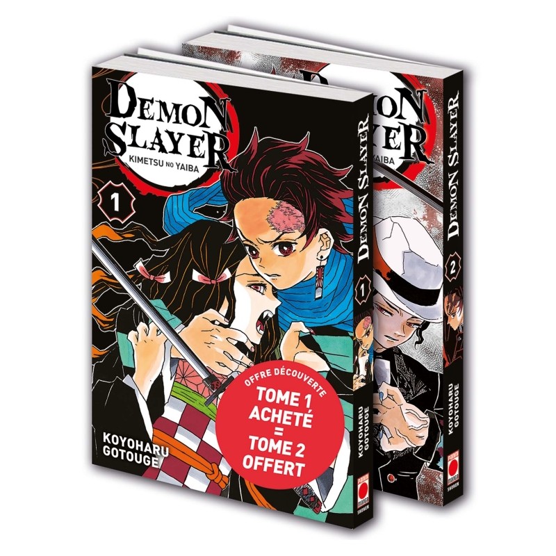 Demon Slayer - Pack découverte T01 & T02 Demon Slayer - Pack découverte T01 & T02