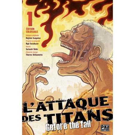 Attaque des Titans (L') - Before the Fall Edition Colossale T.01