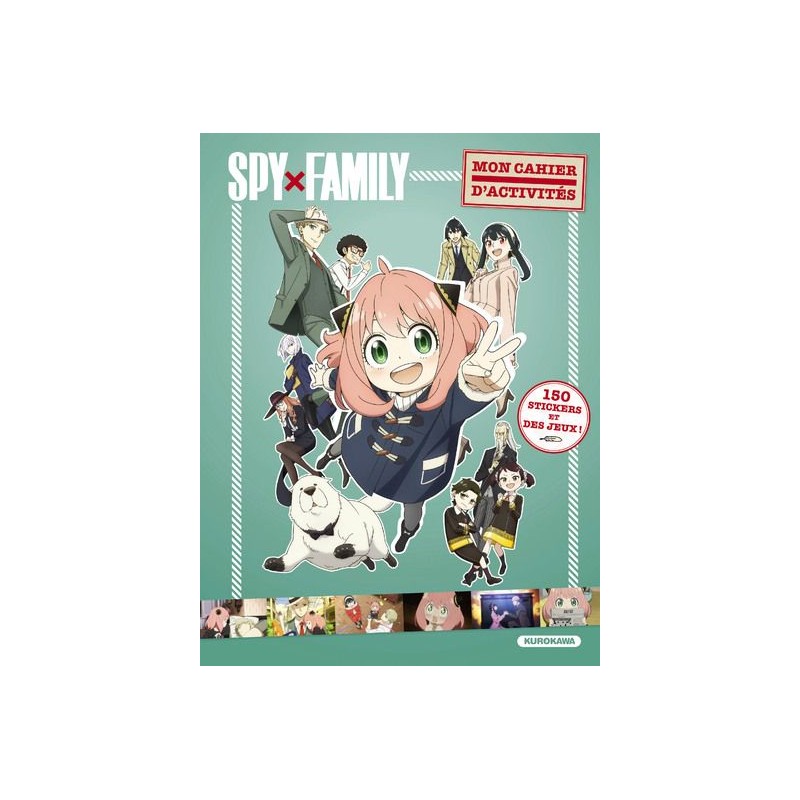 Spy X Family - Mon Cahier d'activités Vol.01