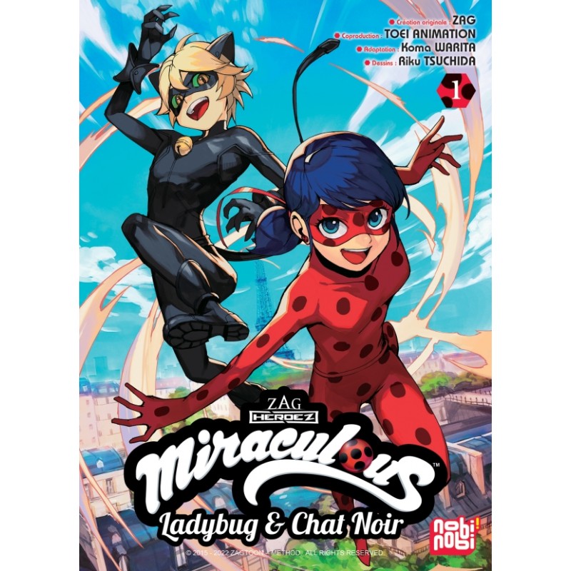Miraculous Lady Bug & Chat Noir T.01