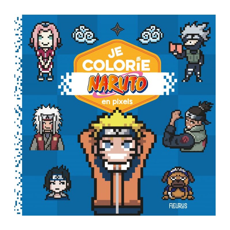 Naruto - Je colorie en pixels