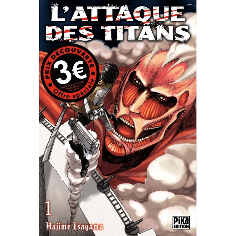 Attaque Des Titans (l') T.01 3€ Attaque Des Titans (l') T.01 3€
