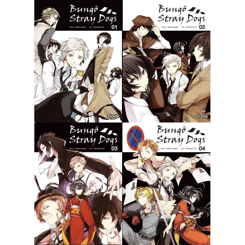 Tome 1 à 5 Bungô Stray Dogs