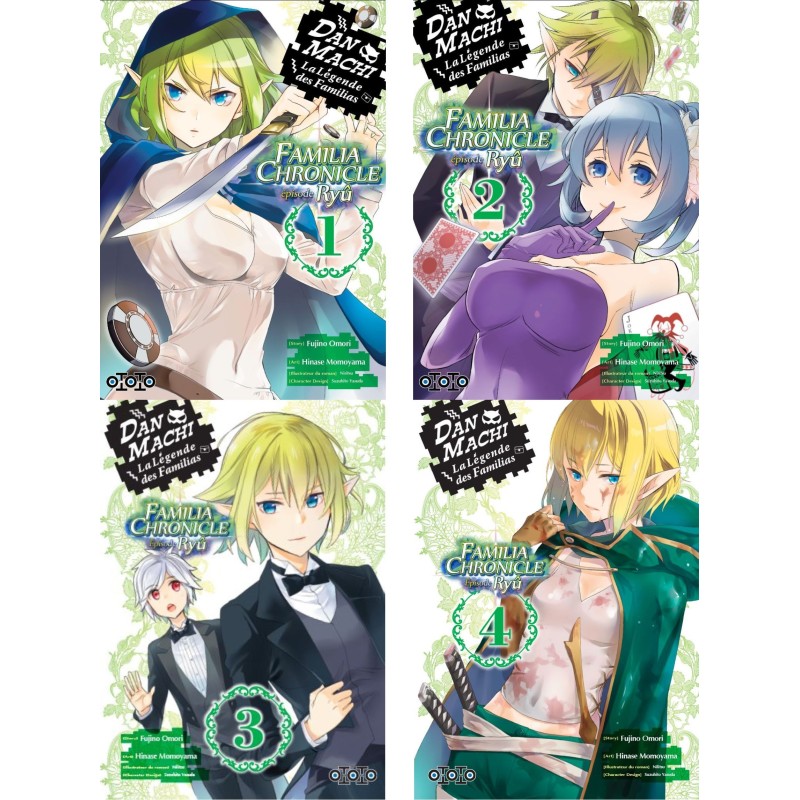 DanMachi – Familia Chronicle - Episode Ryu Pack T.01 à T.04 DanMachi – Familia Chronicle - Episode Ryu Pack T.01 à T.04