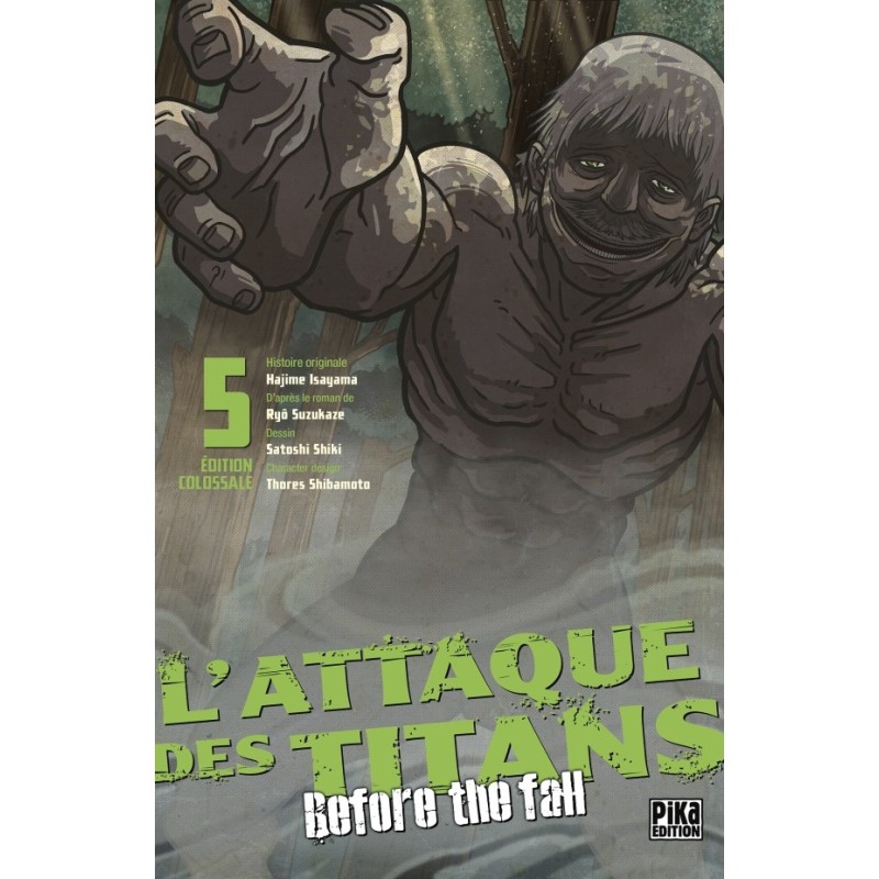 Attaque des Titans (L') - Before the Fall Edition Colossale T.05 Attaque des Titans (L') - Before the Fall Edition Colossale T.05