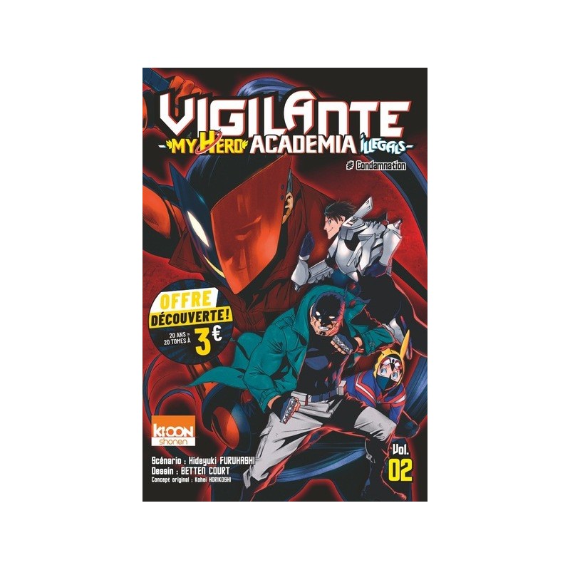Vigilante My Hero Academia Illegals T.02 à 3€ Vigilante My Hero Academia Illegals T.02 à 3€