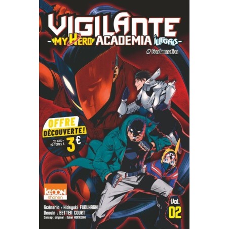 Vigilante My Hero Academia Illegals T.02 à 3€
