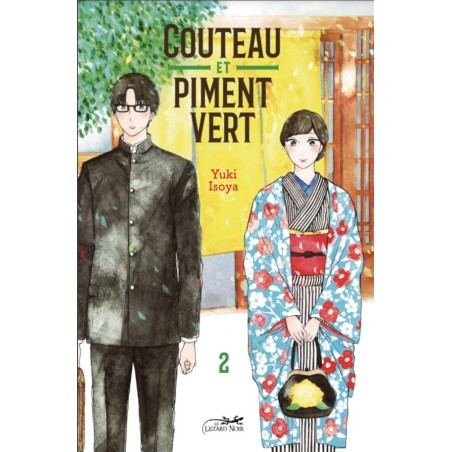 Couteau et piment vert T.02