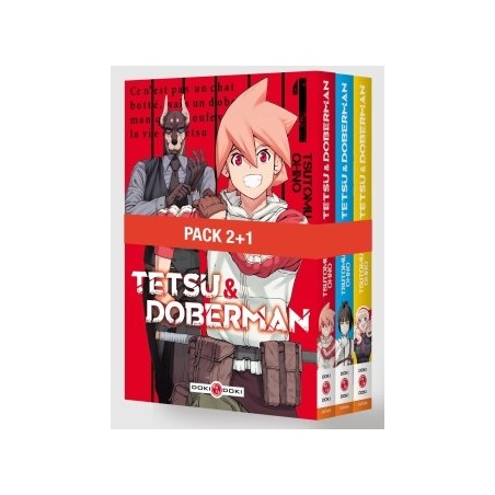 Tetsu & Doberman - Pack promo T.01 à T.03 - édition limitée