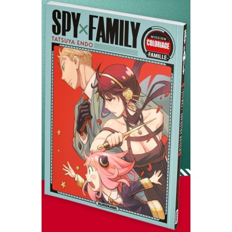 Cahier de Coloriage officiel Spy x Family
