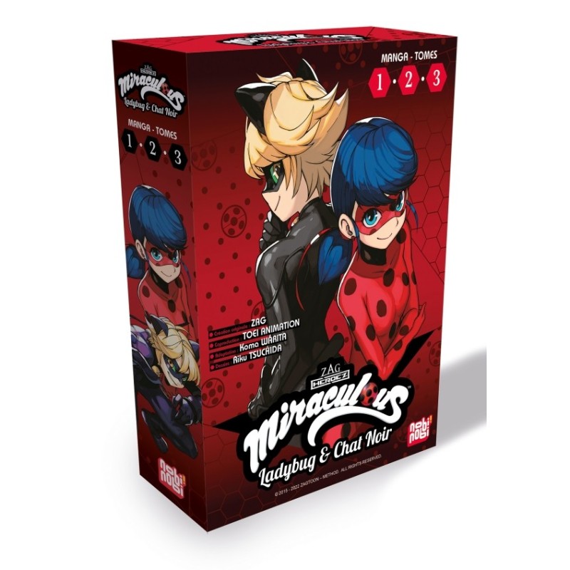 Miraculous Lady Bug & Chat Noir - Coffret T.01 à T.03 Miraculous Lady Bug & Chat Noir - Coffret T.01 à T.03