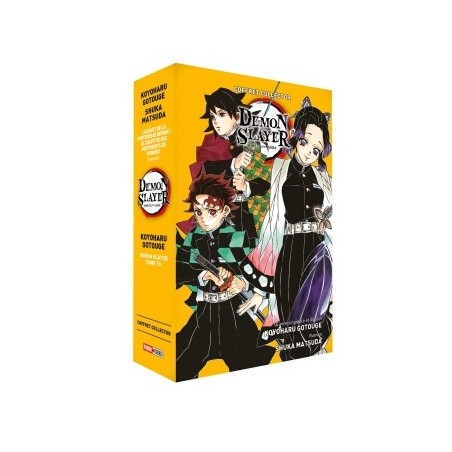 Coffret Demon Slayer T.15 & Roman jeunesse T.06