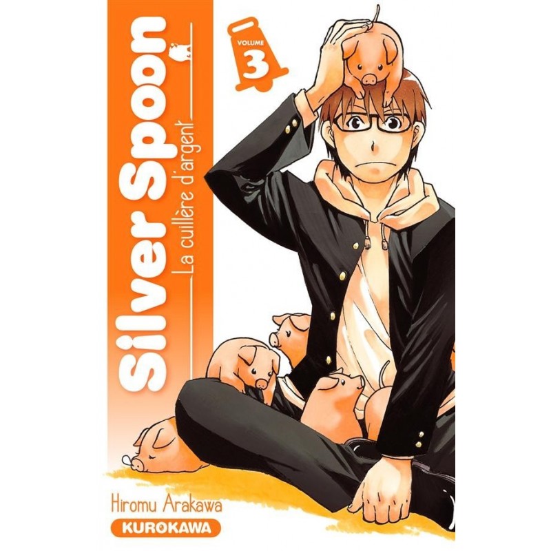 manga, silver spoon, kurokawa, Tranche de vie, Comédie, Ecole