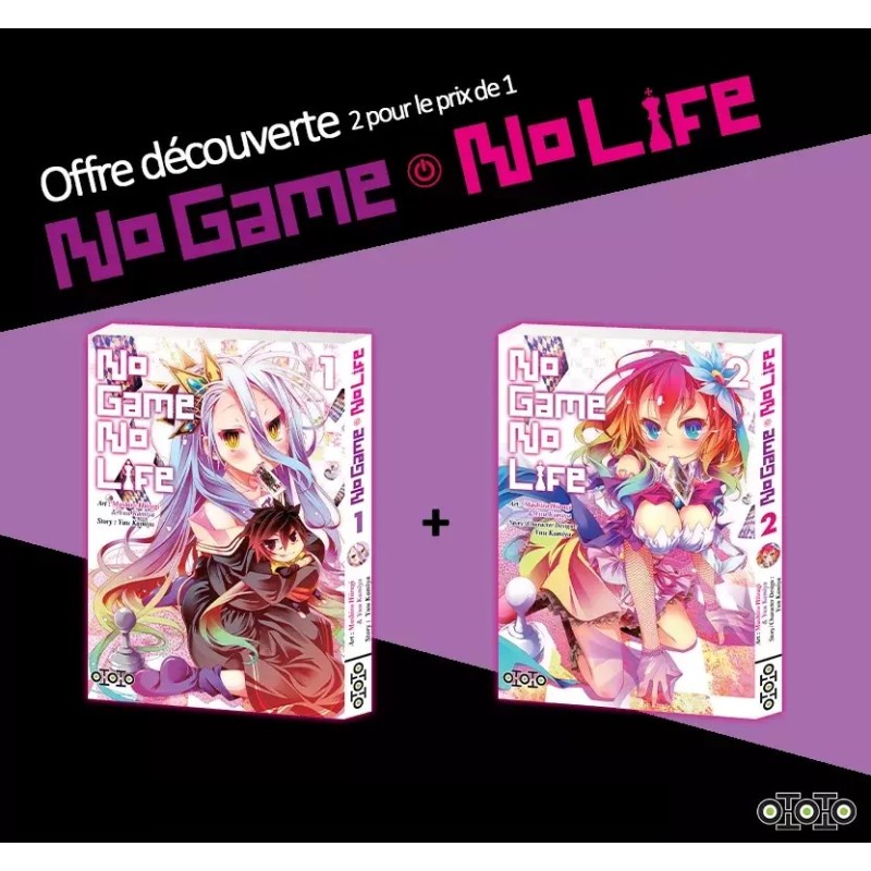 No Game No Life - Pack T.01 & T.02 No Game No Life - Pack T.01 & T.02