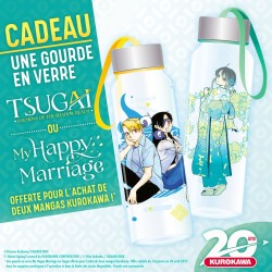 Opération gourdes en verre collector - Kurokawa 20 ans !