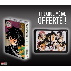 Demon Slayer - Edition Pilier T.01 + plaque métal offerte