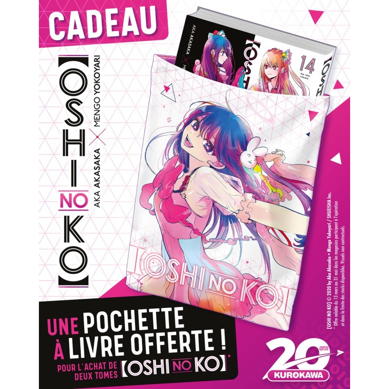 Opération Oshi no Ko une pochette à manga collector