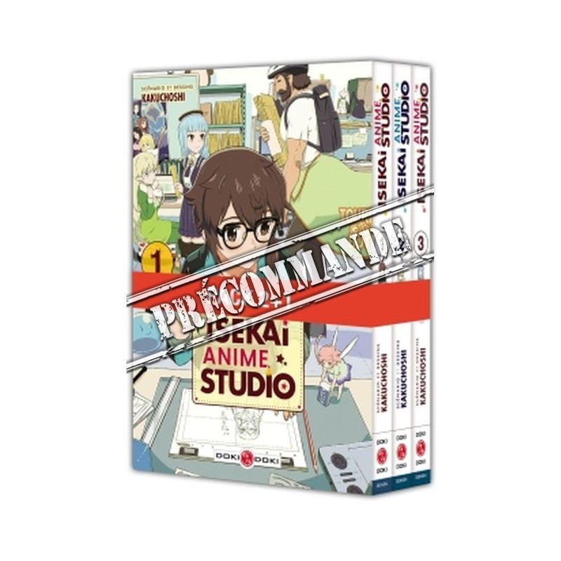 Isekai Anime Studio T.01 à 03 - Pack Promo Isekai Anime Studio T.01 à 03 - Pack Promo