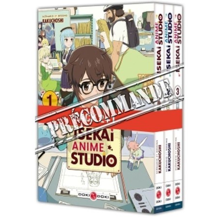 Isekai Anime Studio T.01 à 03 - Pack Promo