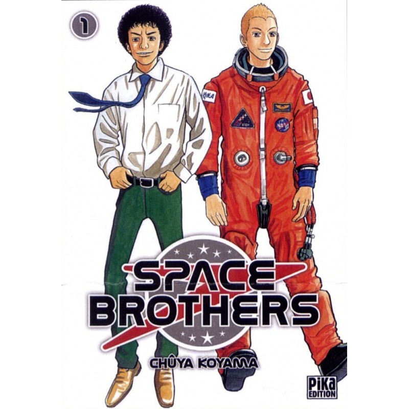 manga, Space Brothers, pika, seinen, Social, Tranche de vie, Aventure